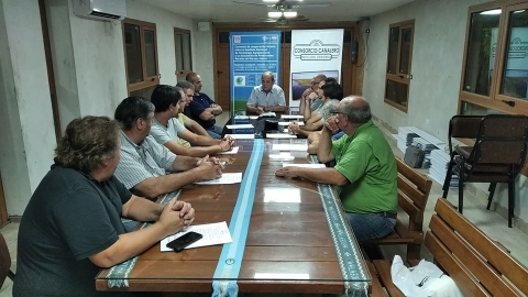 Definen plan de acción en la primera reunión del Consorcio Canalero Marcos Juárez General Roca