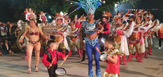 Marcos Juárez vibró al ritmo del carnaval