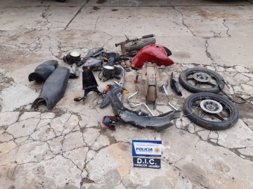 8 allanamientos confirmados por el robo de motocicletas y un hecho de usurpación