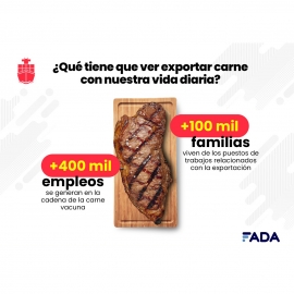 FADA: el 72% de las exportaciones vienen del campo