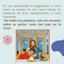 FASTA recibe la reliquia del Beato Carlos Acuti