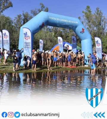 Fiorella Bustamante es la campeona provincial de aguas abiertas 