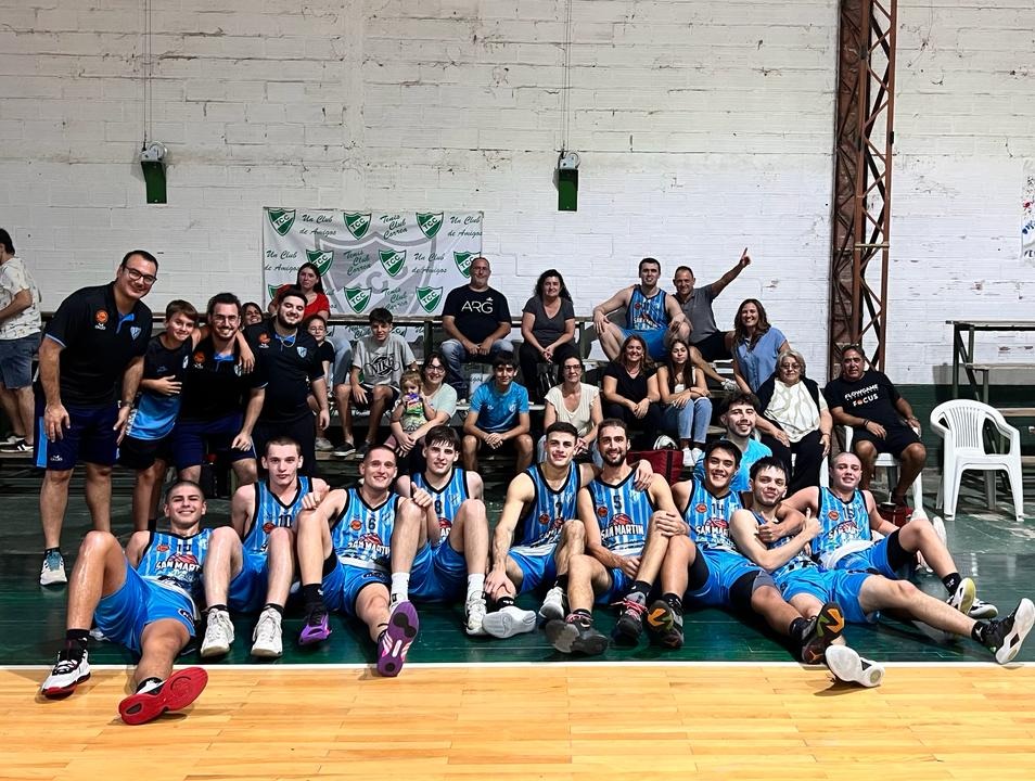 San Martin gaño por la Cañadense en Correa por 98 a 54