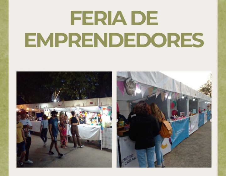 Próxima feria de emprendedores domingo 21 de abril