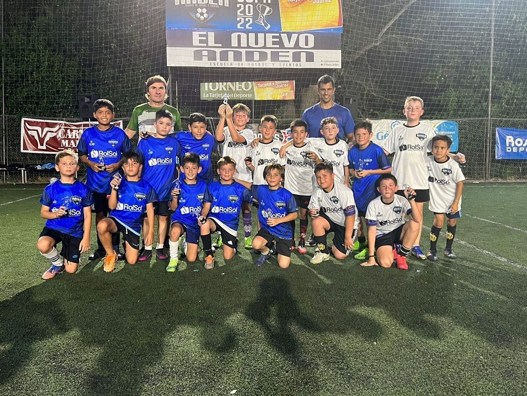 Encuentro de Talleres Municipales de fútbol en Anden Sport