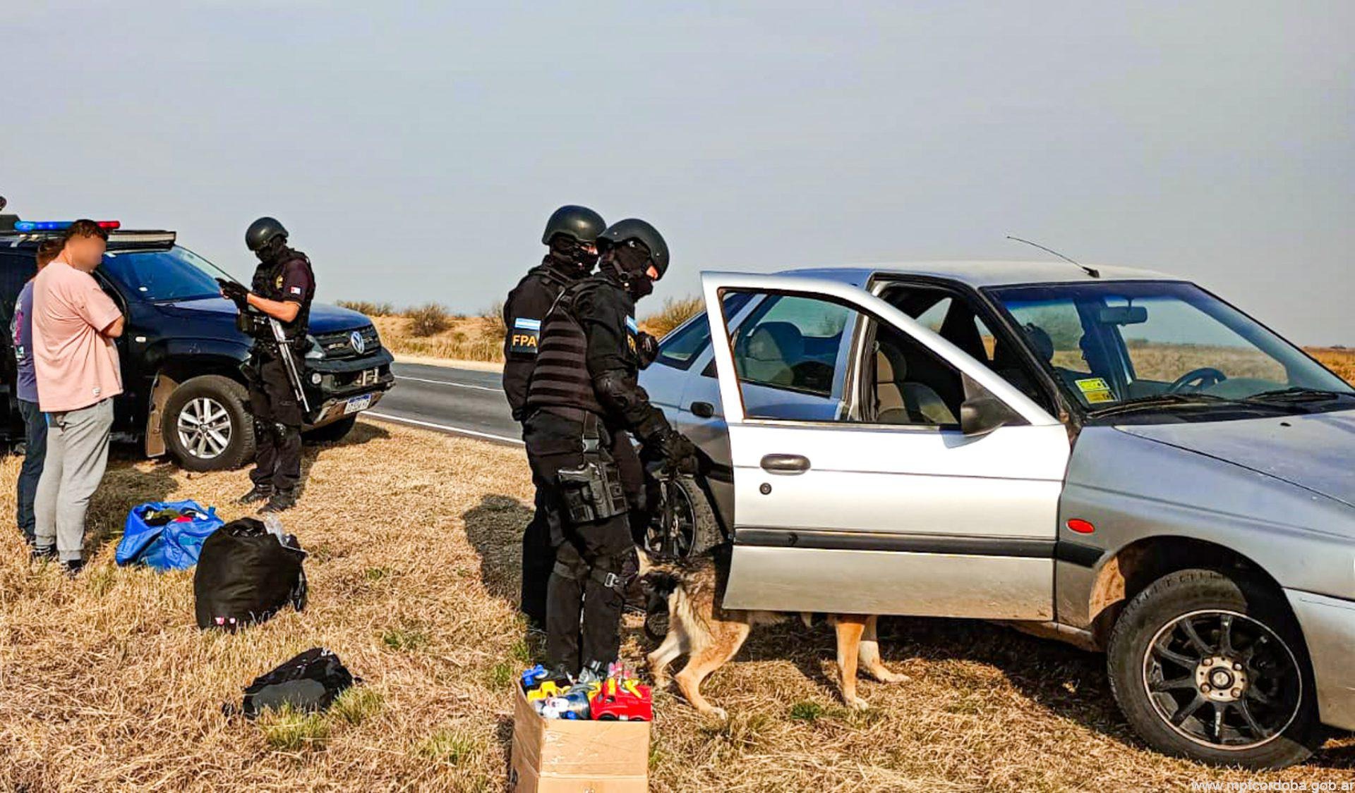 FPA secuestró estupefacientes en el límite con la provincia de Santa Fe