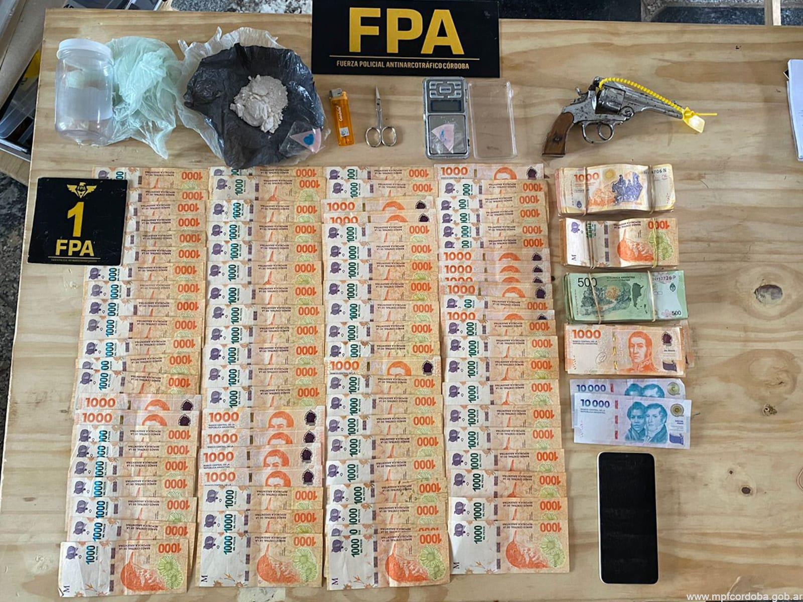FPA allanó una celda carcelaria y cerró dos puntos de ventas en Villa María y Rio Tercero con dos detenidas