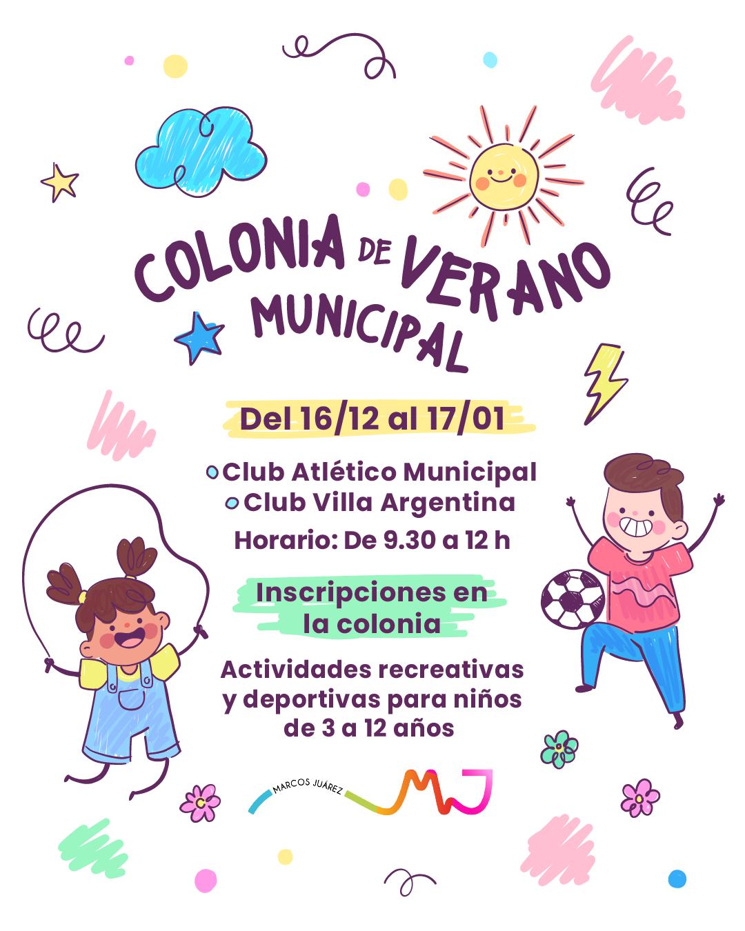 Horacio Pochettino: Colonias de Verano Municipal tienen inclusión y calidad