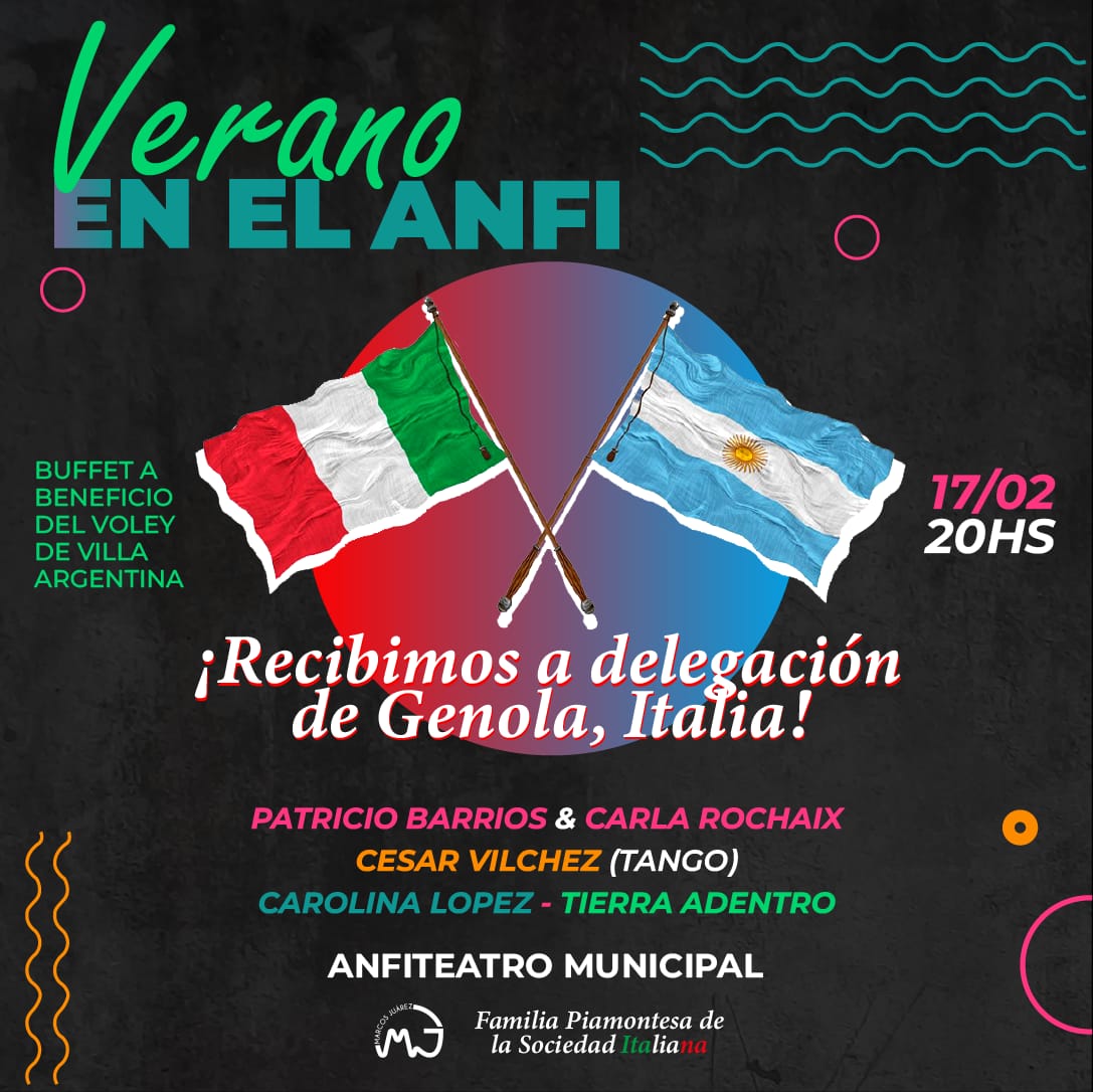 Cultura realiza un recibimiento a la delegación de Genola, Italia