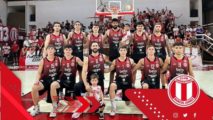  Victoria de Argentino por 80 a 69 ante San Martín y hay tercer partido para definir la Copa Ciudad de Marcos Juárez