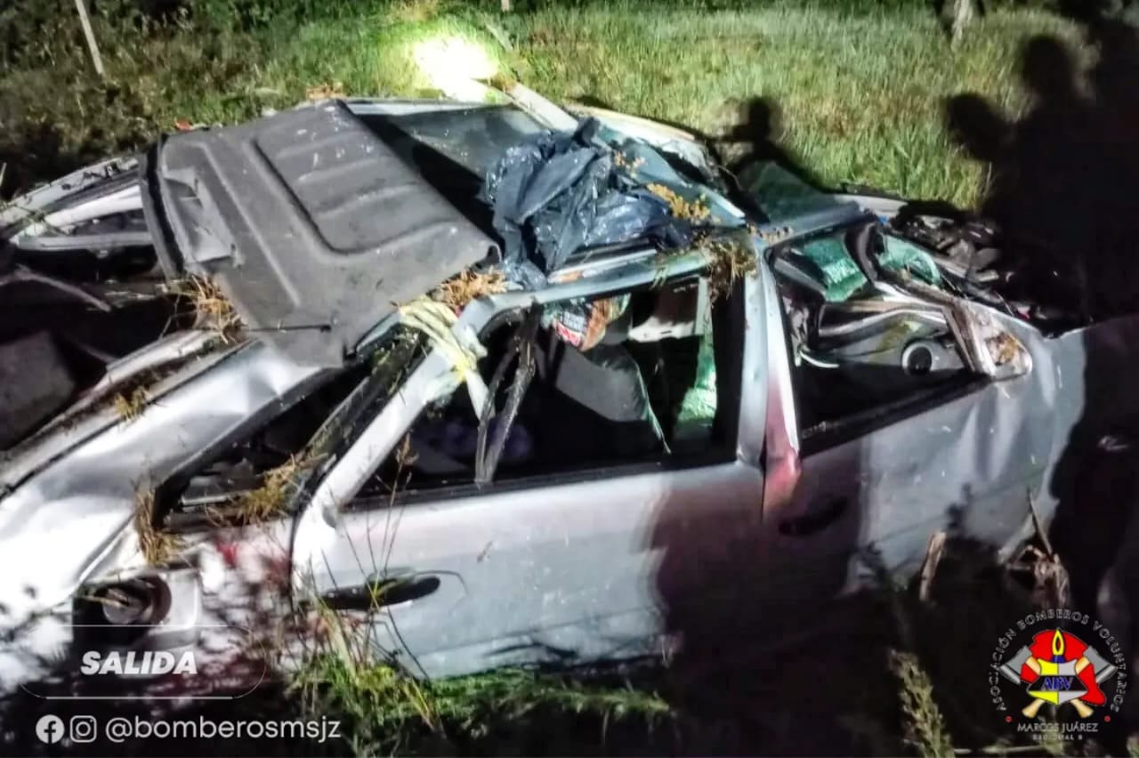 Dos accidentes en simultáneo en ruta 12 por la presencia de vacunos