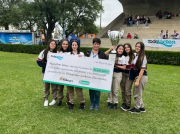 El IPEA 209 de Marcos Juárez fue la Ganadora de las Olimpíadas Lecheras Nacionales en San Francisco