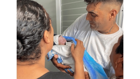 Nació Bastián Nicolás Tula, el primer bebé marcosjuarense de 2025 