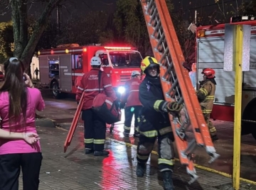 Principio de incendio en el Sanatorio Sudeste: evacuaron a cuatro pacientes por precaución