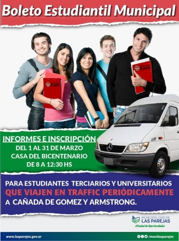 Mañana cierran las inscripciones de los talleres municipales en Las Parejas

