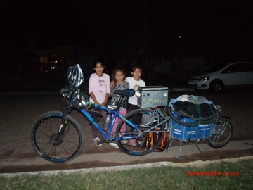 Marcosjuarense que recorrió en bicicleta  más de 1000 kilómetros hasta Icaño
