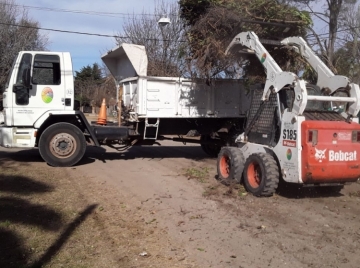La municipalidad realiza trabajos de mejoramientos de calles