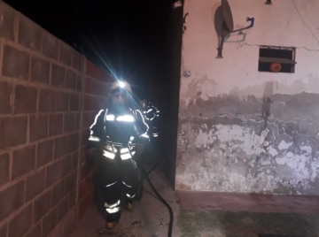 Un hombre fue trasladado al hospital con quemaduras en sus manos de primer grado