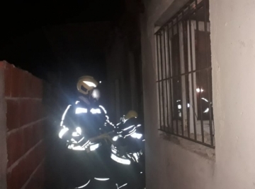 Un hombre fue trasladado al hospital con quemaduras en sus manos de primer grado