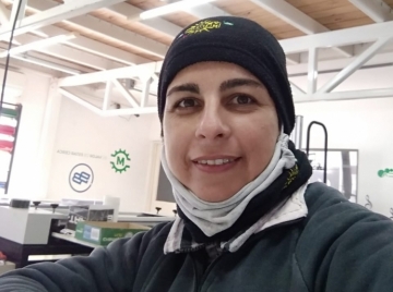 Mariela González: Empleada metalúrgica, madre y abuela