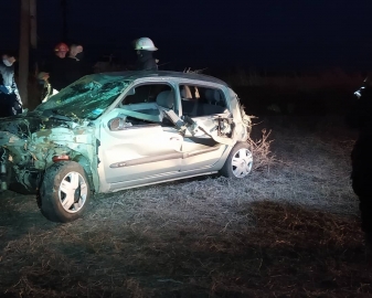 Las Rosas: Homicidio Culposo en un accidente de tránsito