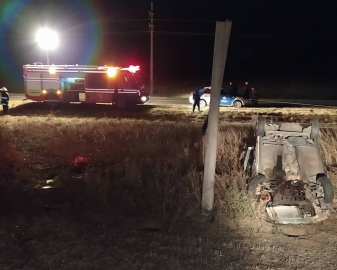 Las Rosas: Homicidio Culposo en un accidente de tránsito