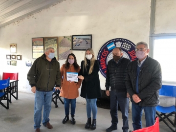 Motor Club y Club Argentino recibieron $500 mil cada uno para refacciones 