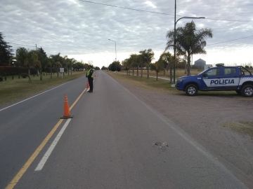 95 actas por controles vehiculares en el departamento Marcos Juárez

