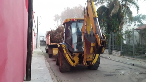Avanzan obras de colector principal para ampliar red cloacal en zona Norte