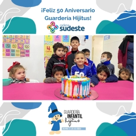 ¡Feliz 50 Aniversario Guardería Hijitus!