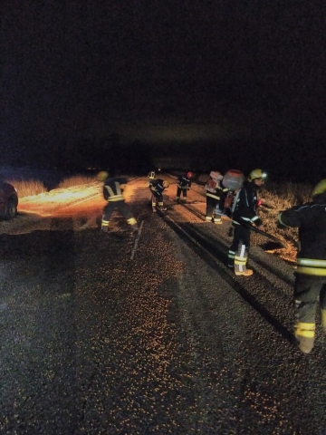 Derrame de cereal sobre ruta 9 kilómetro 474