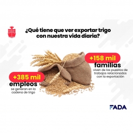 FADA: el 72% de las exportaciones vienen del campo