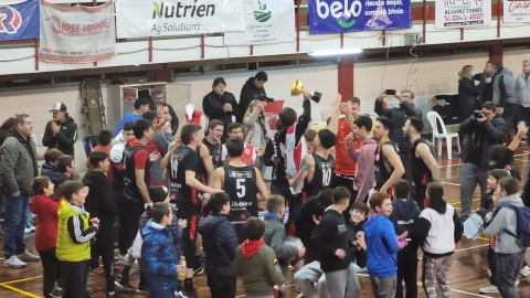 Argentino derrotó a Sarmiento por 63 a 49 y se consagró campeón del Torneo de la Liga Sudeste