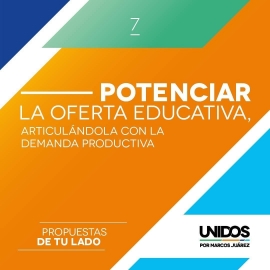 Unidos por Marcos Juárez presentó cinco nuevas propuestas