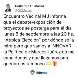 Dirigentes de Marcos Juárez repudiaron el intento de asesinato a Cristina Kirchner