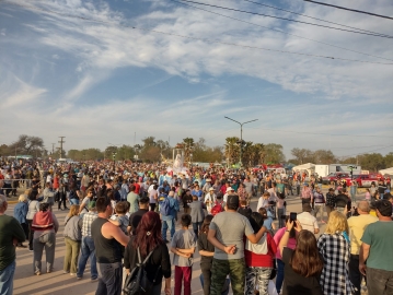 Más de 30 mil personas asistieron el fin de semana a las Fiestas Patronales del Saladillo
