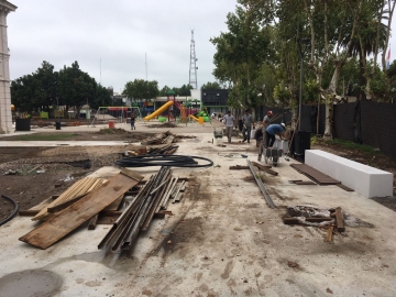 ¡A nada de inaugurar el Patio Alberdi!