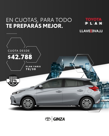 Ginza ofrece Toyota Plan, una financiación directa de fábrica para adquirir vehículos Toyota