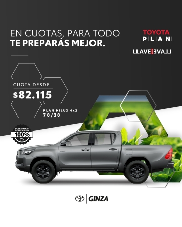Ginza ofrece Toyota Plan, una financiación directa de fábrica para adquirir vehículos Toyota