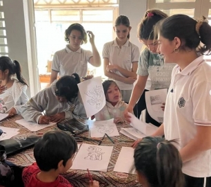 Alumnos de FASTA e IMI realizan jornada de voluntarios con Hogar de Niños desde el Corazón