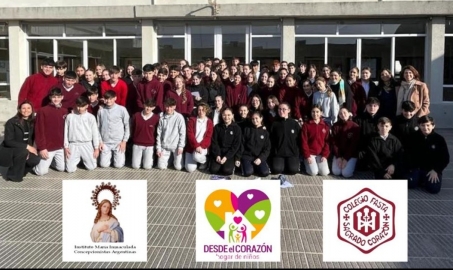 Alumnos de FASTA e IMI realizan jornada de voluntarios con Hogar de Niños desde el Corazón