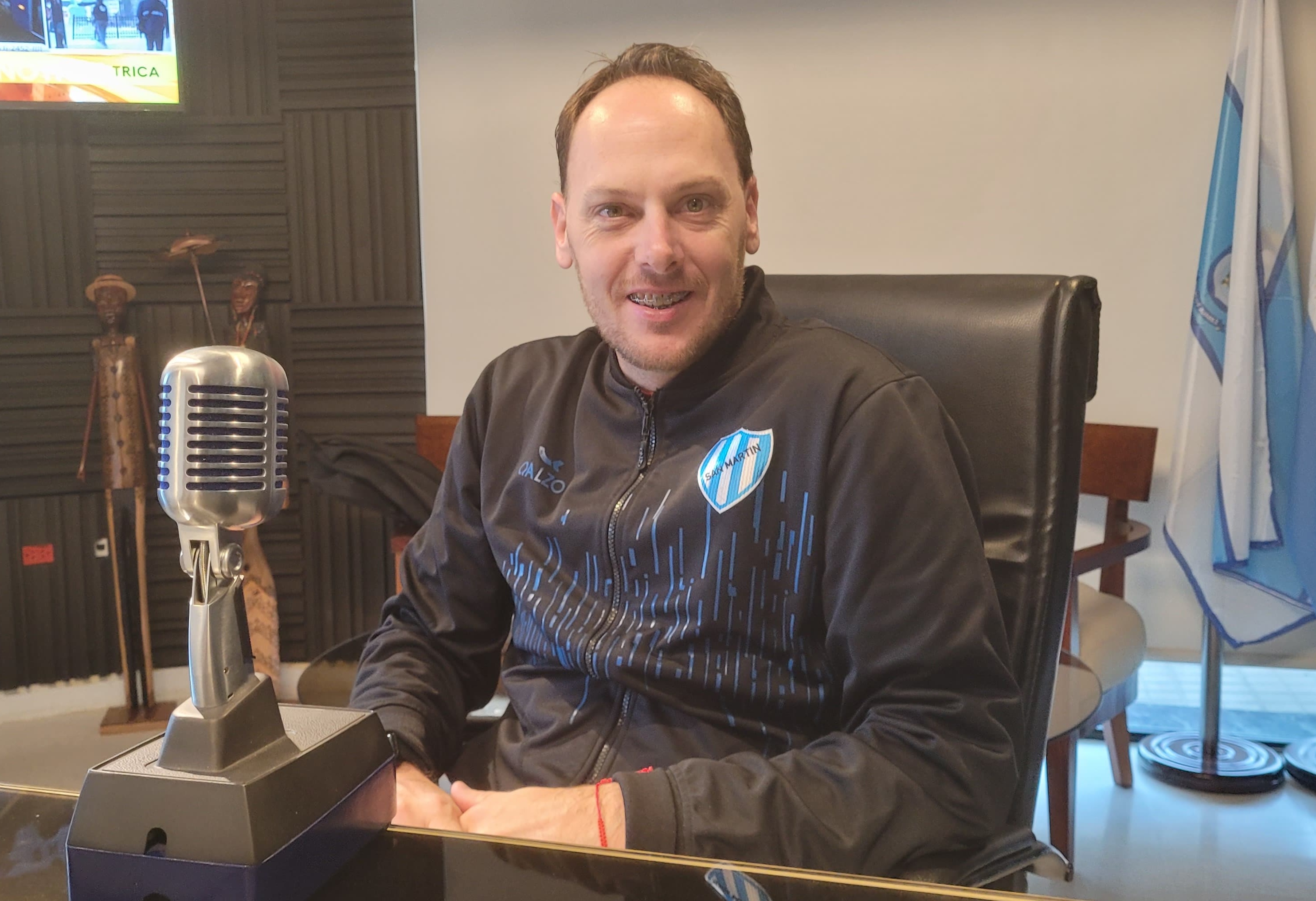 Esteban Pierdominicci: "la promesa es trabajar a fondo, volcar toda mi experiencia en este nuevo desafío como director técnico"