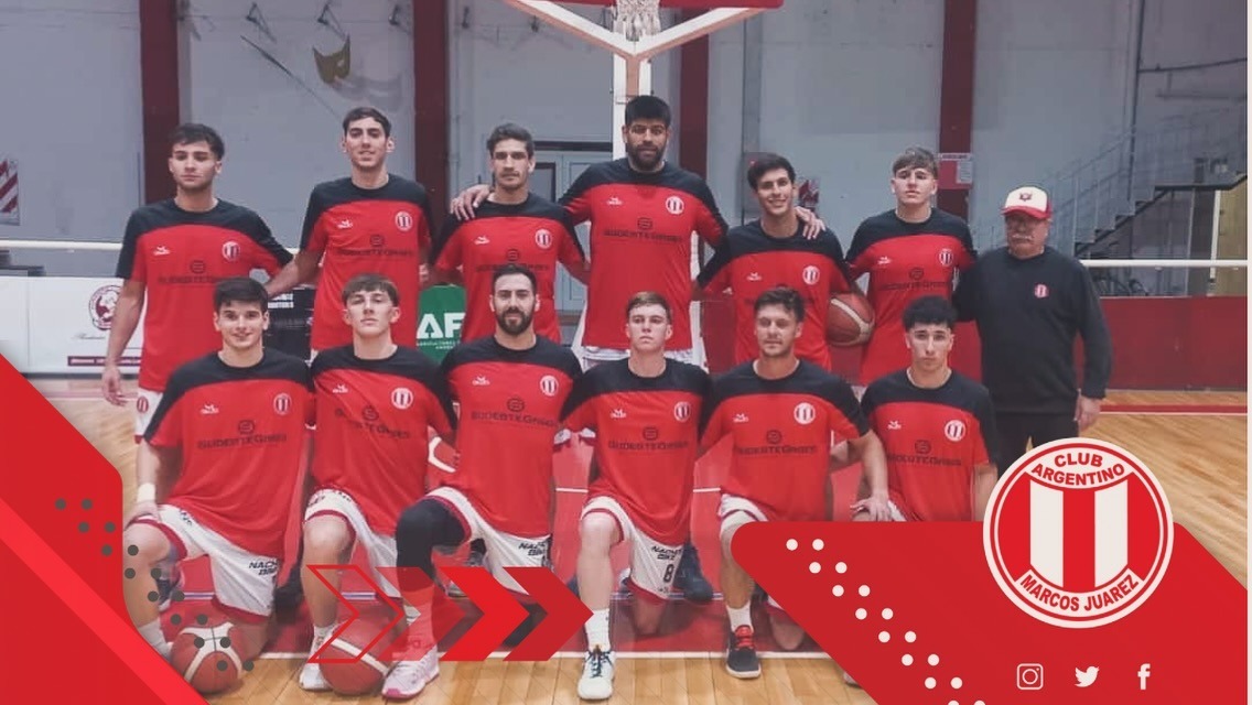 Una "bomba" de Carpinetti definió el partido cuando estaban igualados Argentino y Expreso Rojo básquet de Villa María en 68 puntos