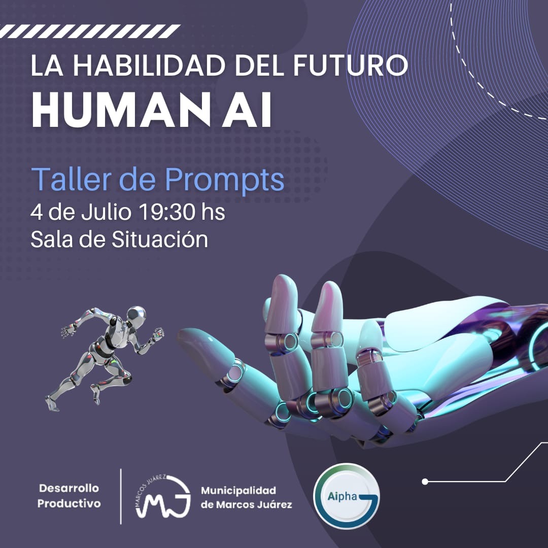 Realizarán un taller gratuito para comprender mejor la interacción entre humanos e inteligencia artificial
