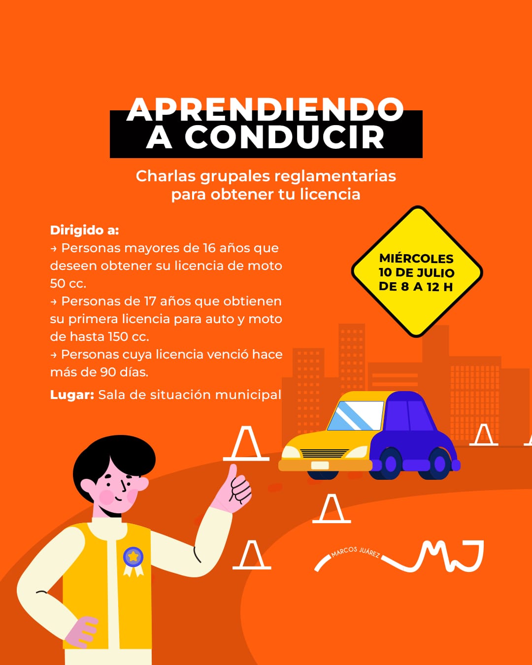 "Aprendiendo a conducir"