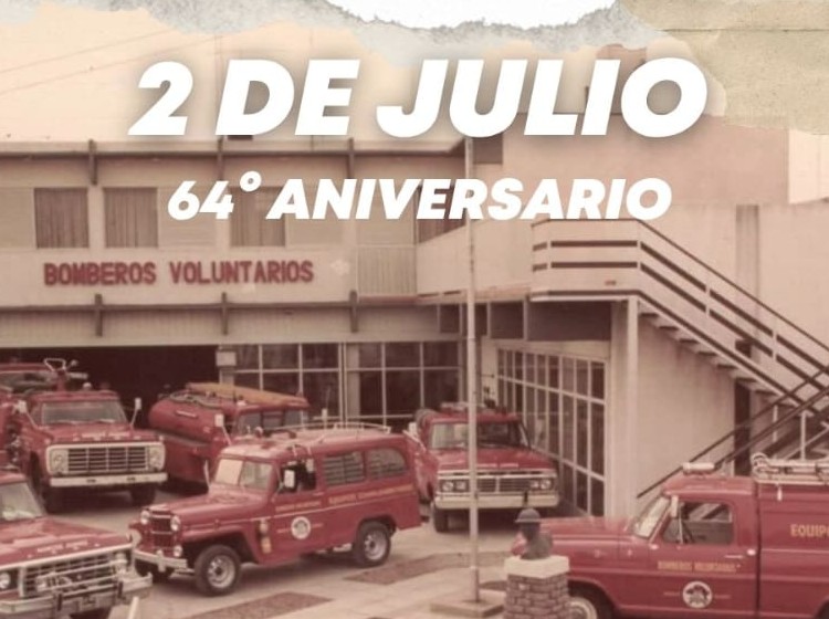 “El combustible del bombero es el abrazo”: 64 años de historia de Bomberos Voluntarios de Marcos Juárez