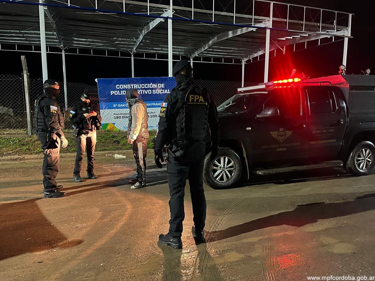 Masivos controles antinarcóticos en el interior de Córdoba