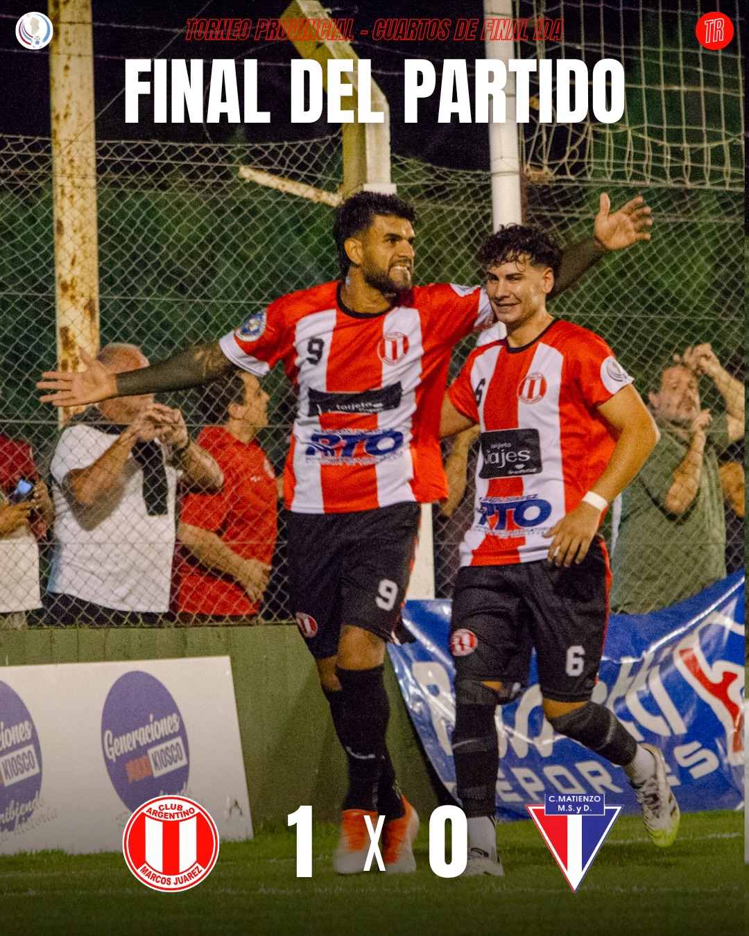 Provincial de Clubes: Argentino dio el primer golpe ante Matienzo y tomó ventaja en los Cuartos de Final