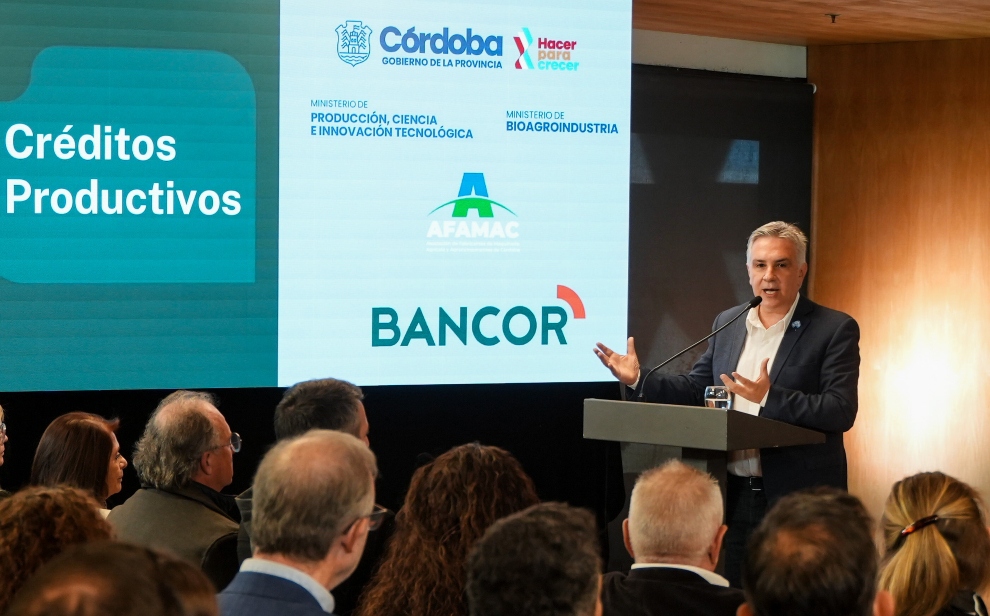 Fuerte defensa de Llaryora al sector industrial: “Ser industrial en Argentina es ser patriota”
