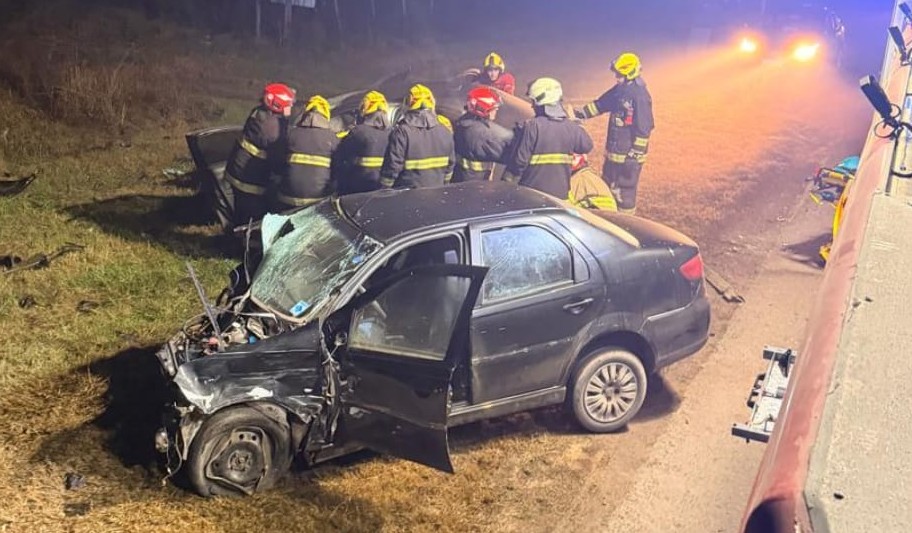 Choque múltiple sobre Ruta 9: Una víctima fatal y siete heridos, uno de ellos en estado grave